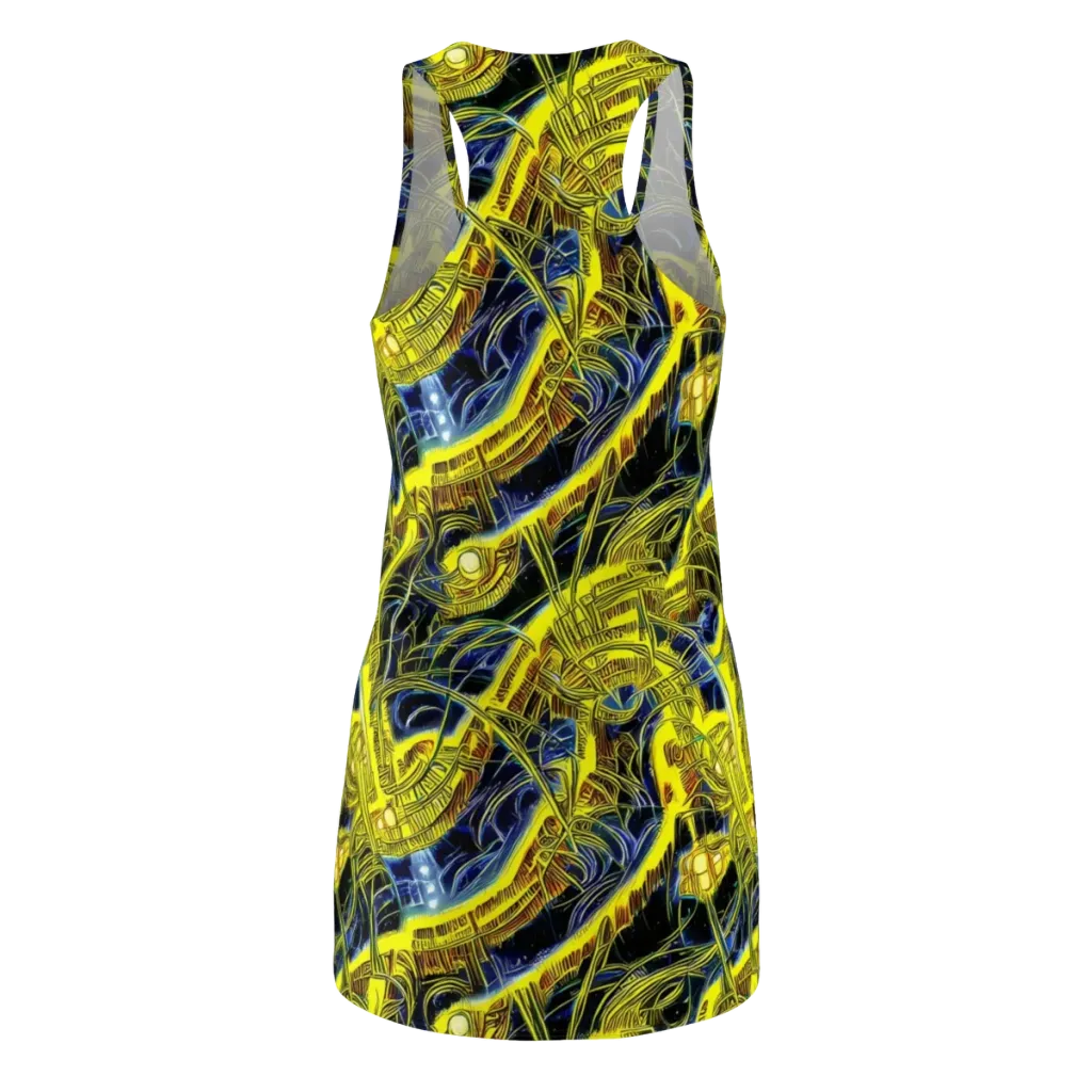 Solar Machine on Racerback Dress — Back