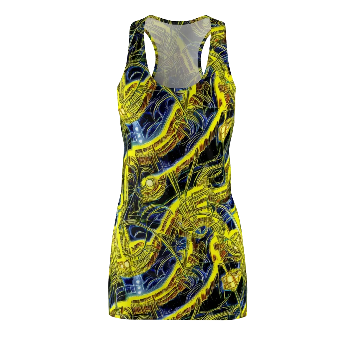 Solar Machine on Racerback Dress — Front