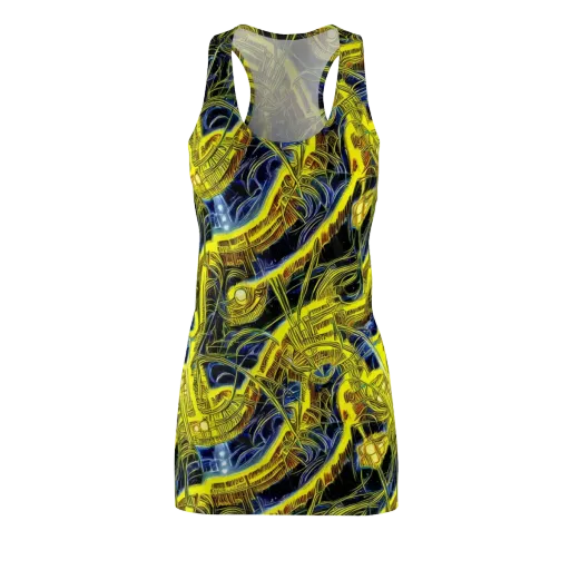 Solar Machine on a Racerback Dress