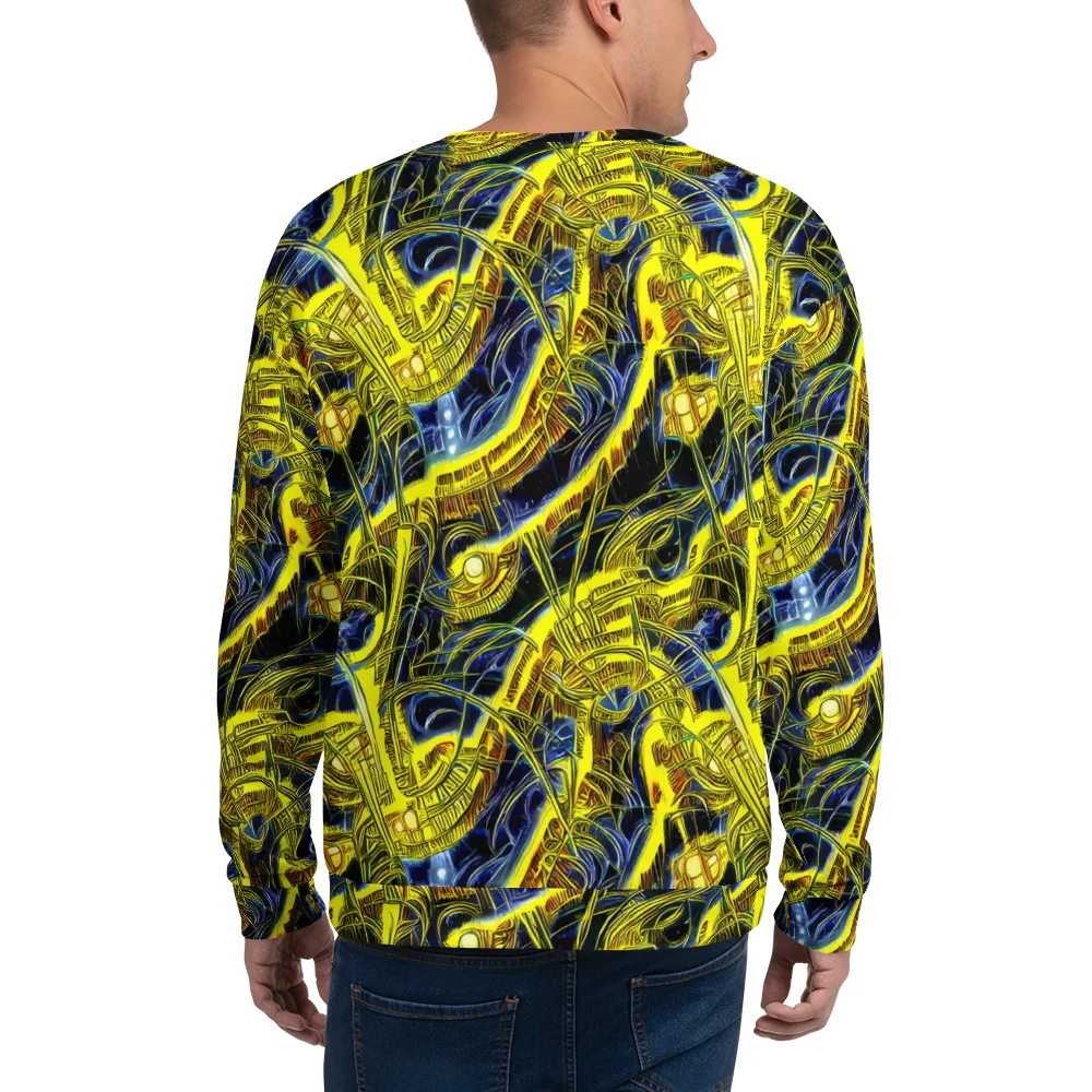 Solar Machine on Sweatshirt — Back