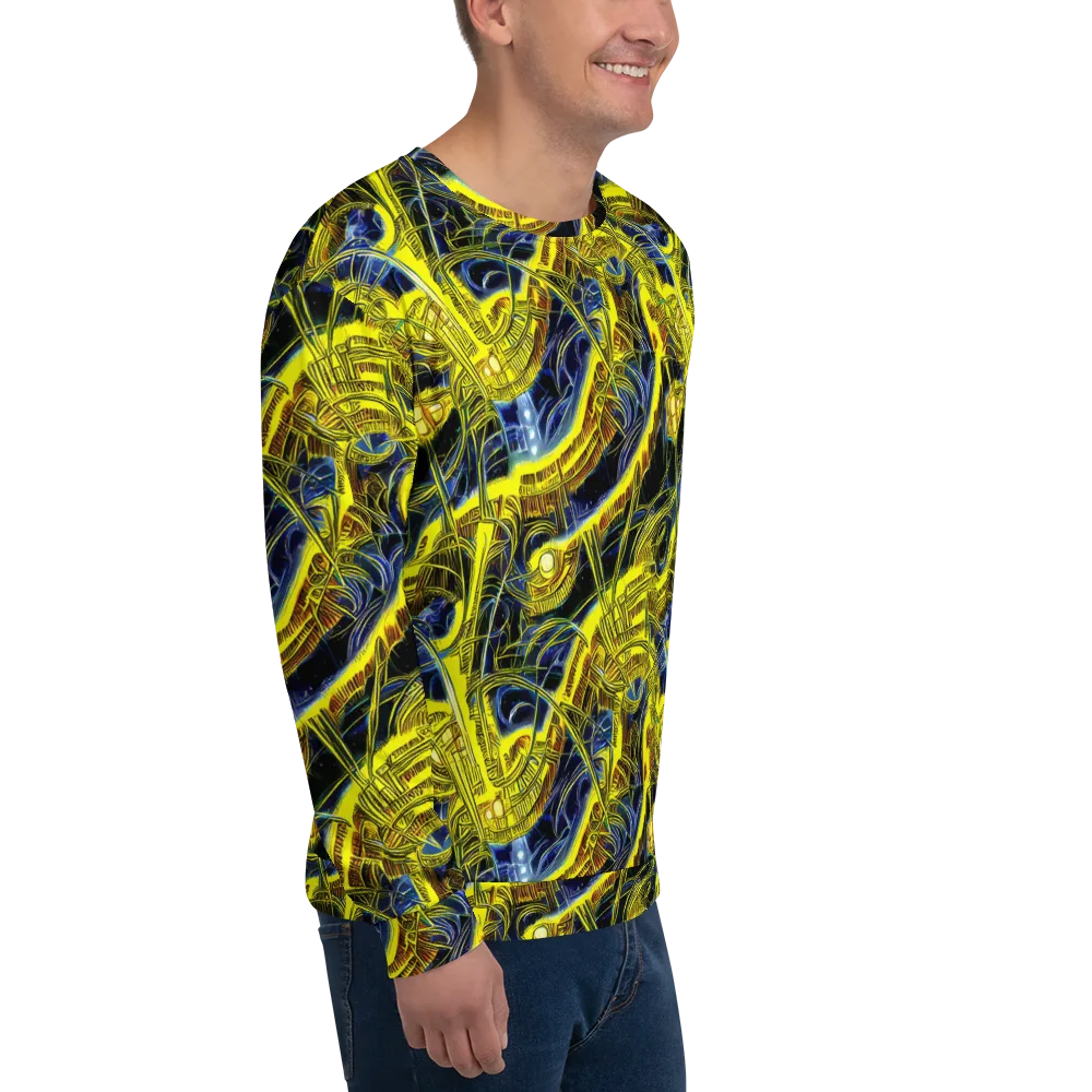 Solar Machine on Sweatshirt — Right Front