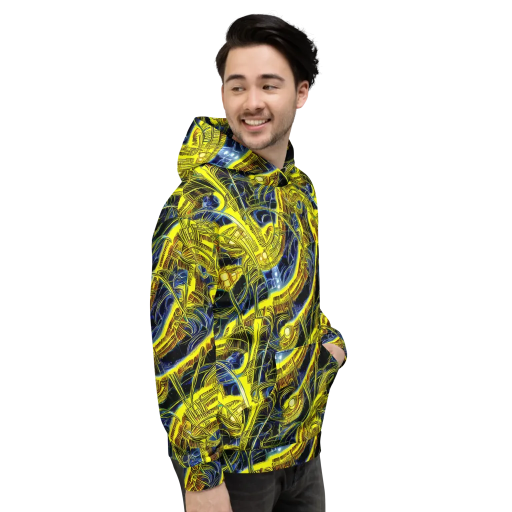 Solar Machine on Hoodie — Right