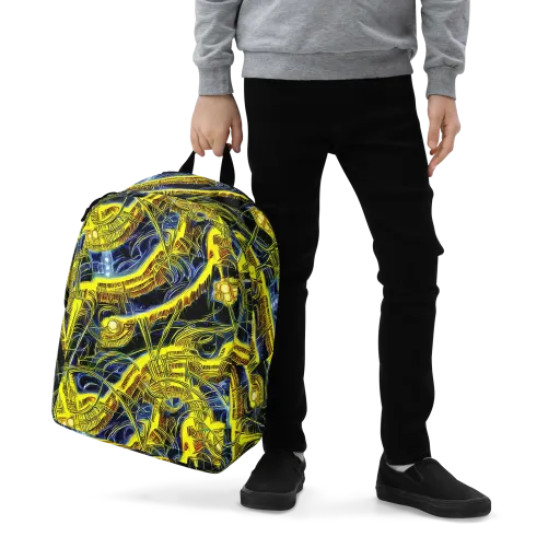Solar Machine on a Minimalist Backpack