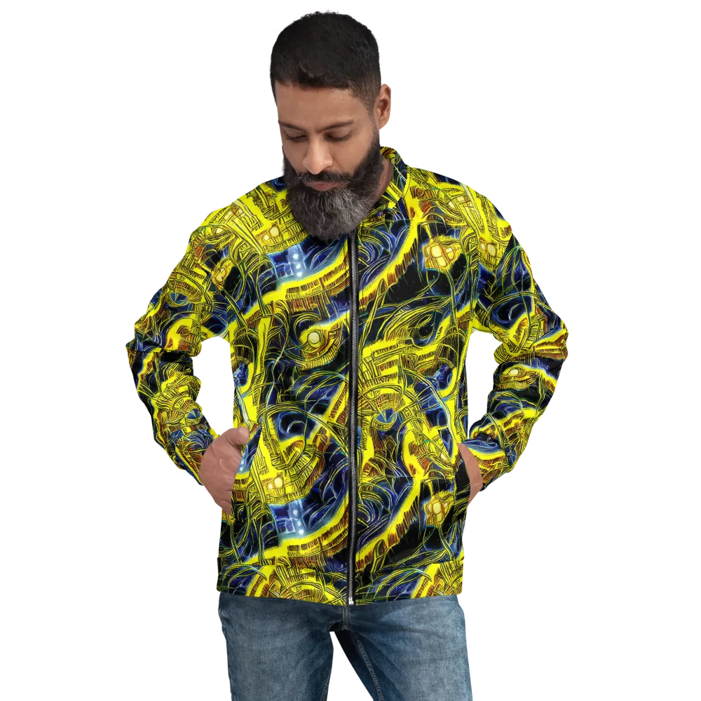 Solar Machine on Bomber Jacket — Front