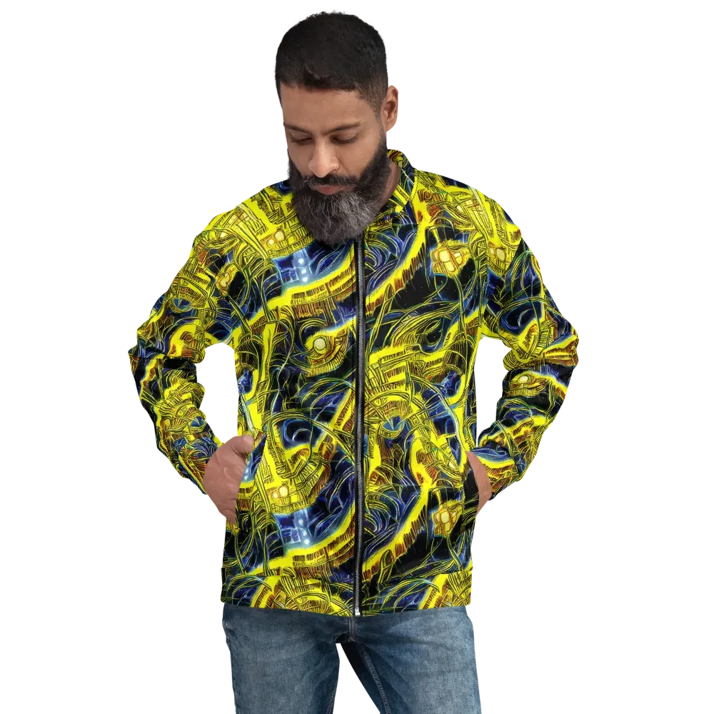 Solar Machine on Bomber Jacket — Front