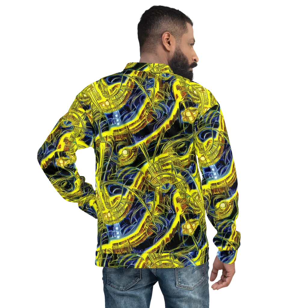 Solar Machine on Bomber Jacket — Back