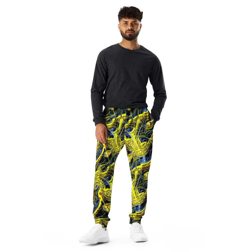 Solar Machine on Men's Joggers — Front