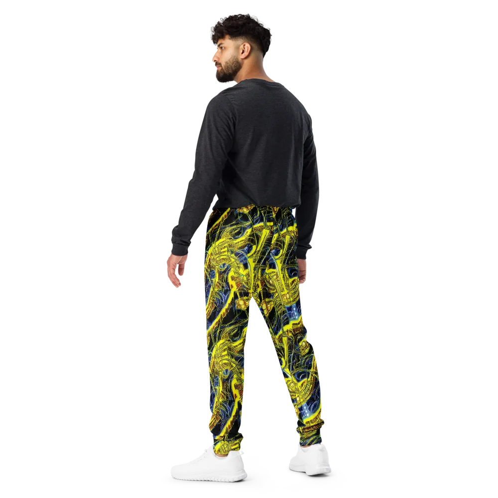 Solar Machine on Men's Joggers — Back