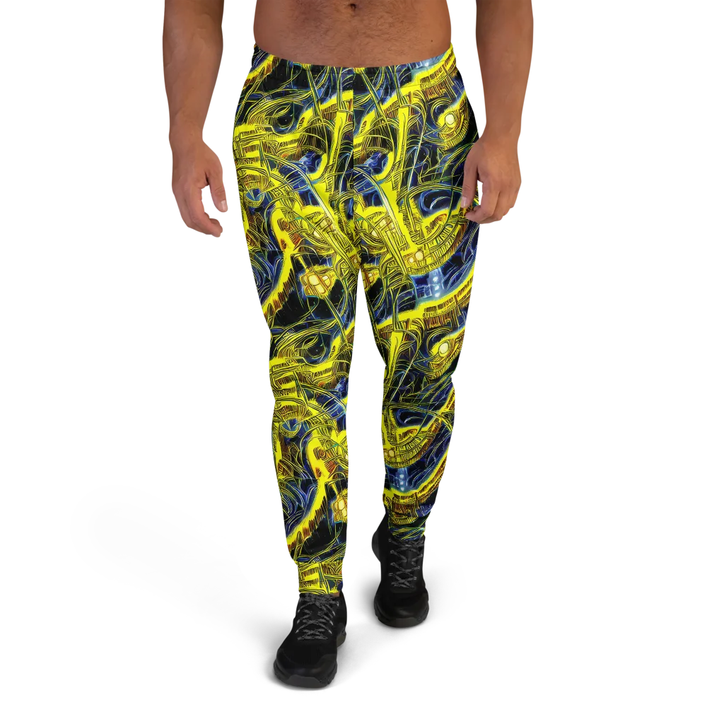 Solar Machine on Men's Joggers — Front