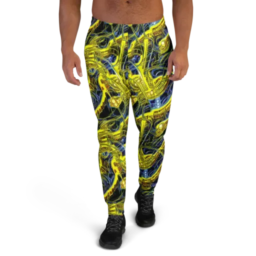 Solar Machine on a Men's Joggers
