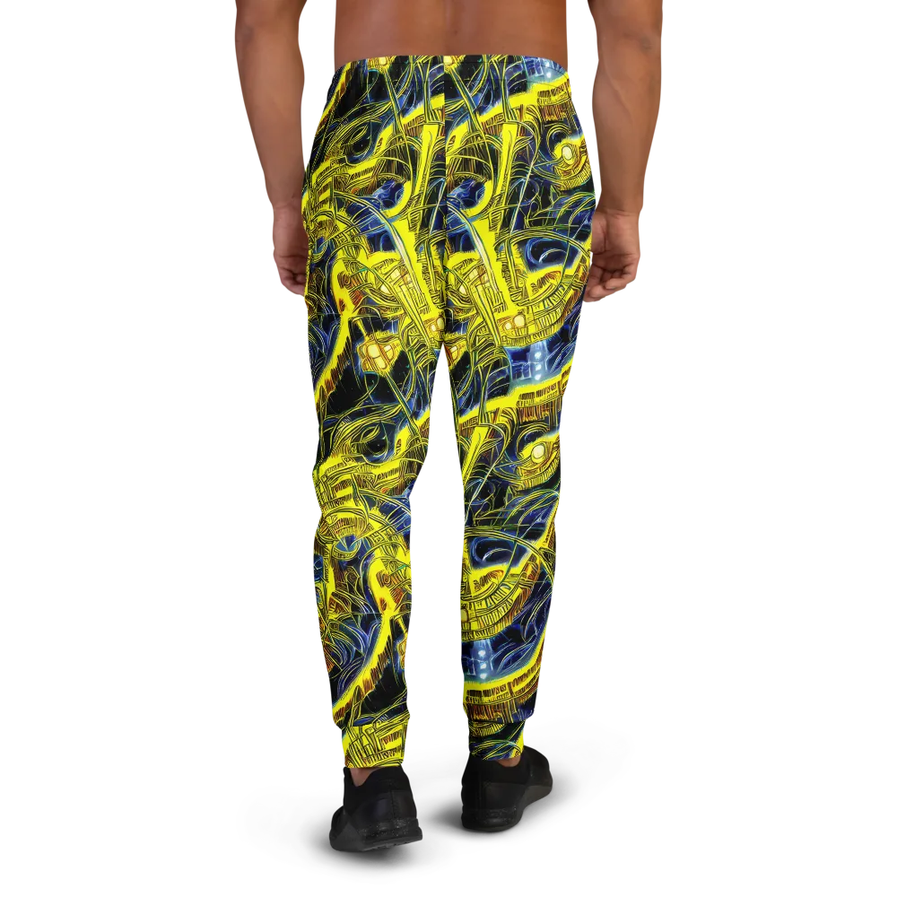 Solar Machine on Men's Joggers — Back