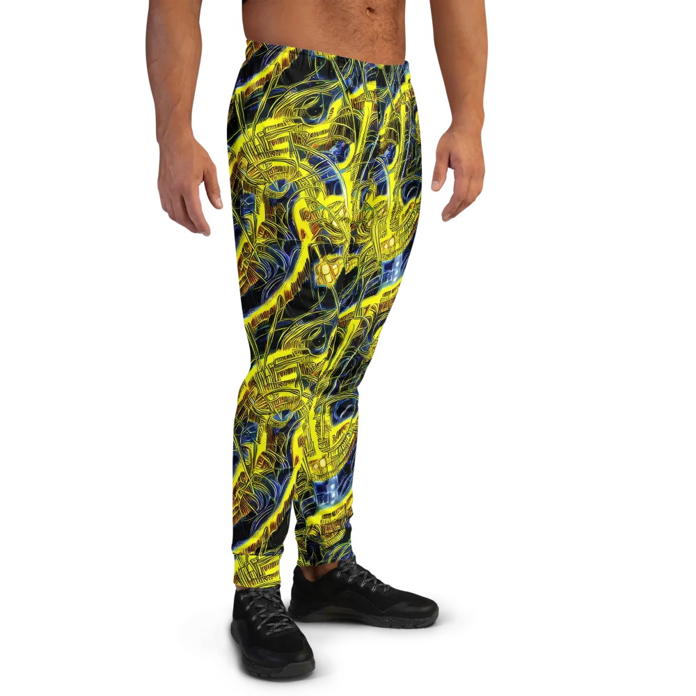 Solar Machine on Men's Joggers — Right