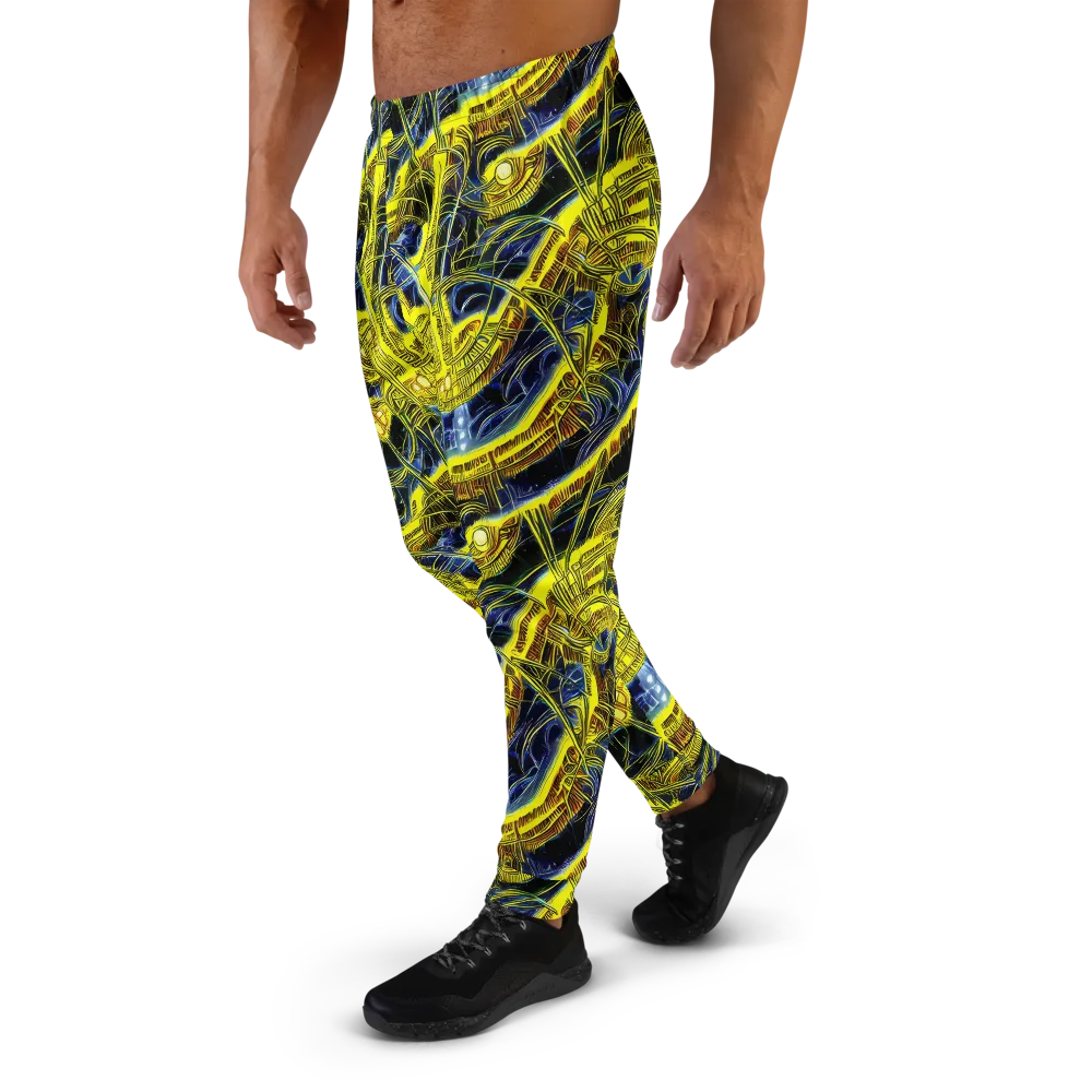 Solar Machine on Men's Joggers — Left