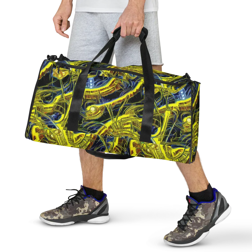 Solar Machine on Duffle Bag — Front