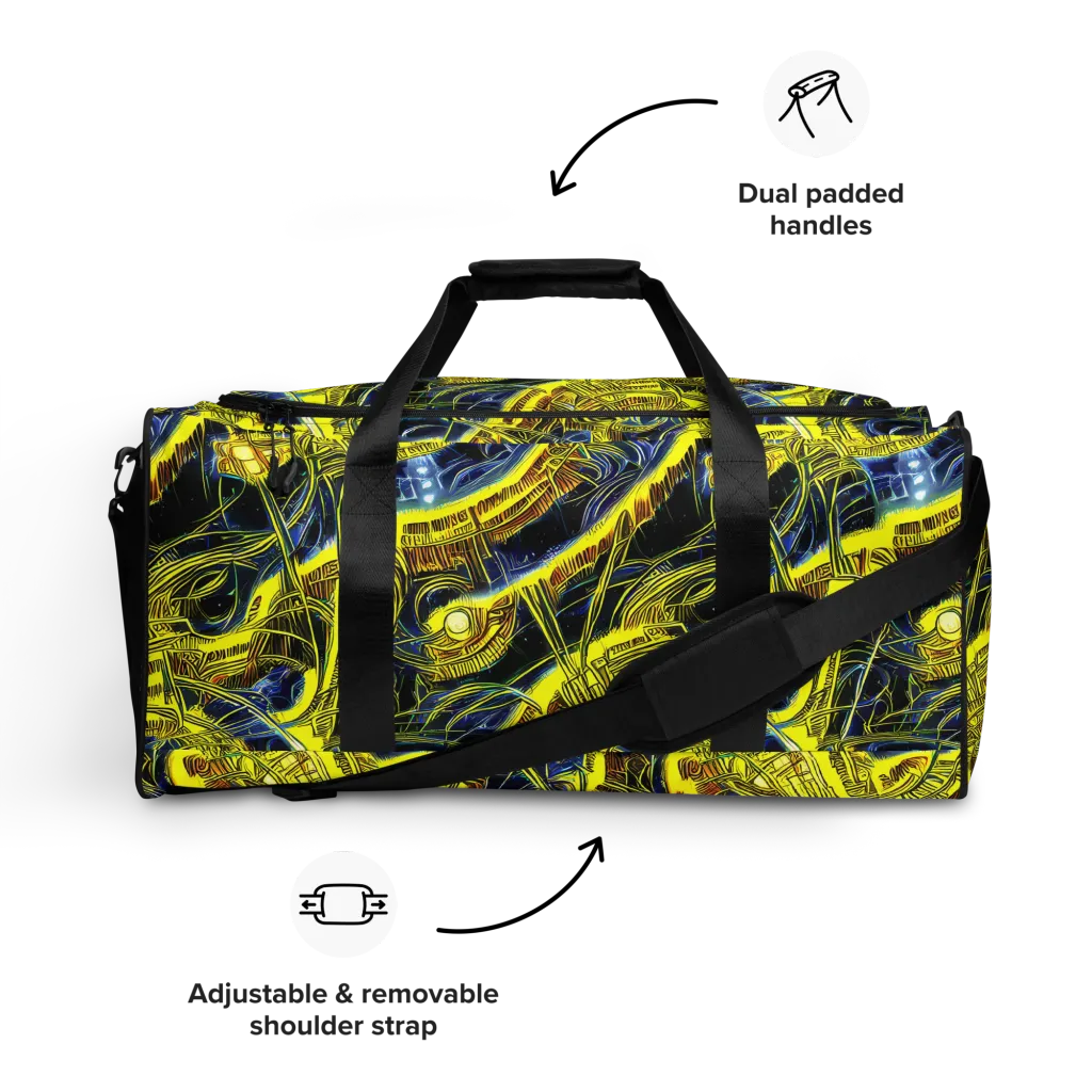 Solar Machine on Duffle Bag — Front
