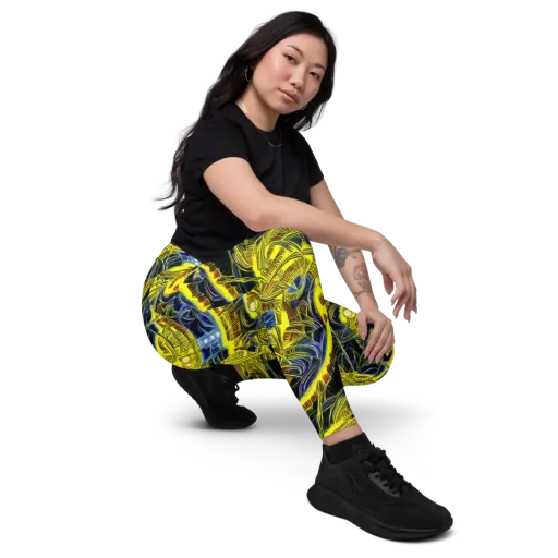Solar Machine on a Leggings with Pockets