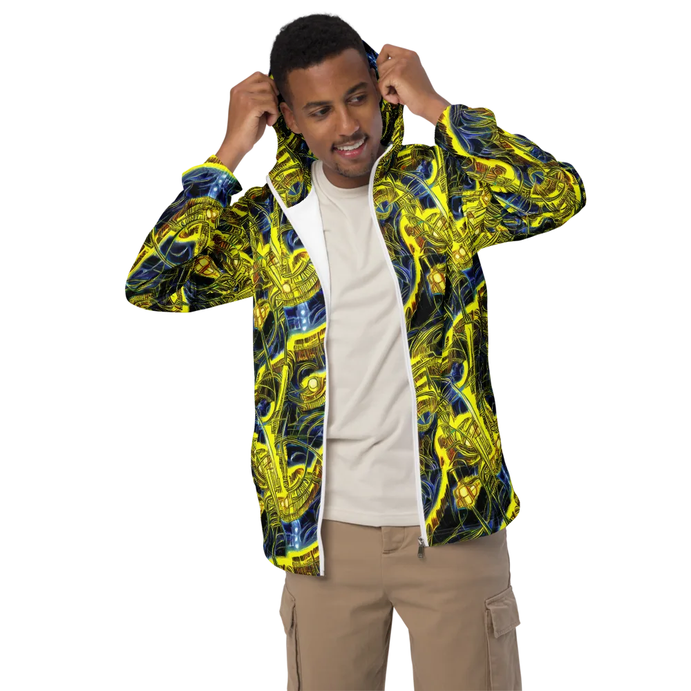 Solar Machine on Men's Windbreaker — Front