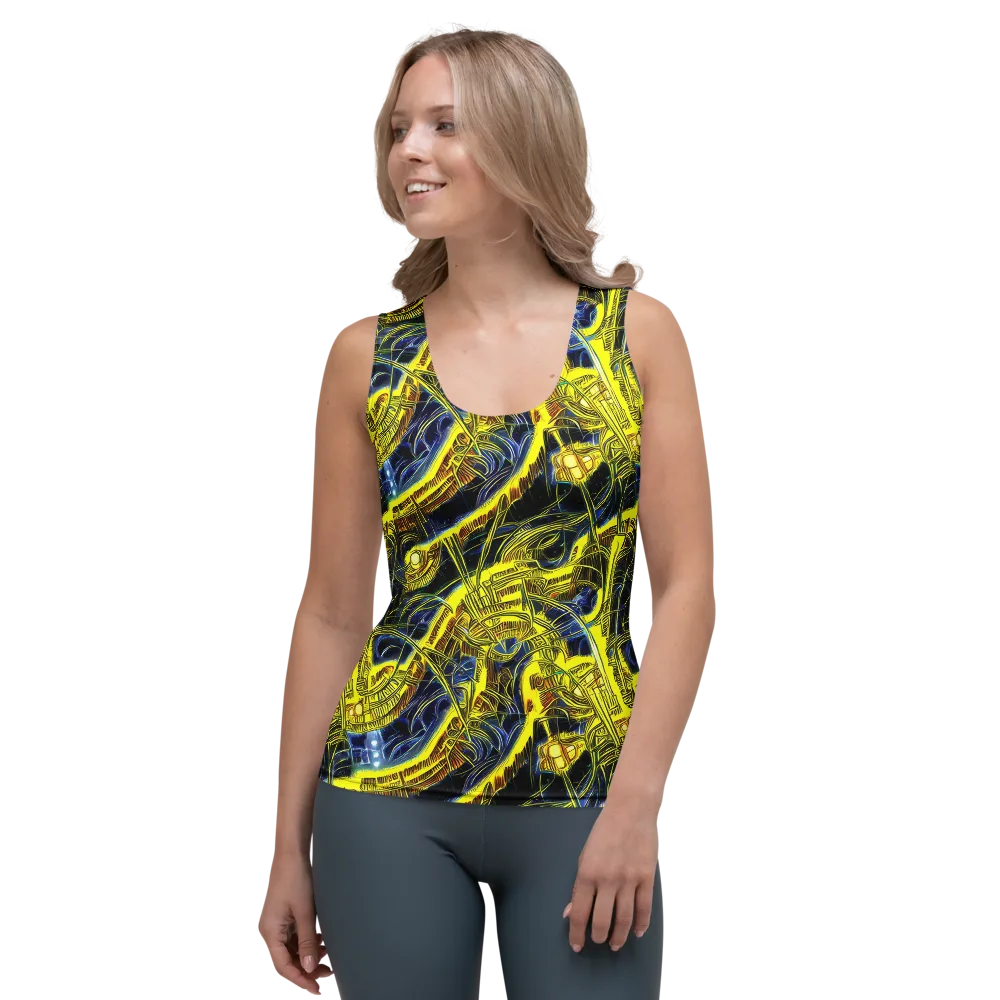 Solar Machine on Women's Tank Top — Front