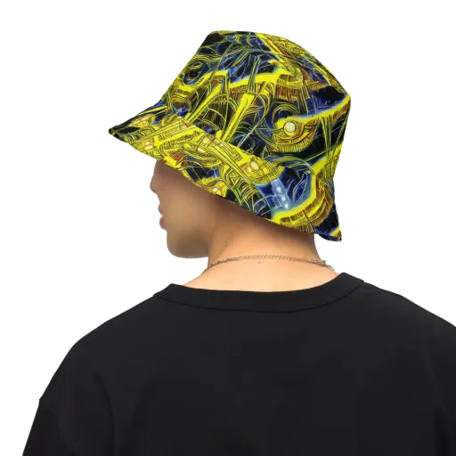 Solar Machine on a Reversible Bucket Hat