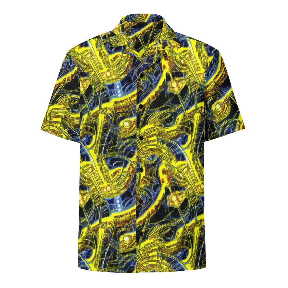 Solar Machine on Button Shirt — Front
