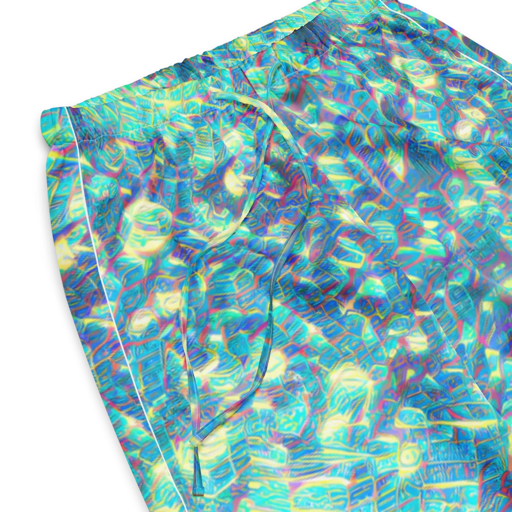 Neon Cartography on Women's Pajama Pants — Product details