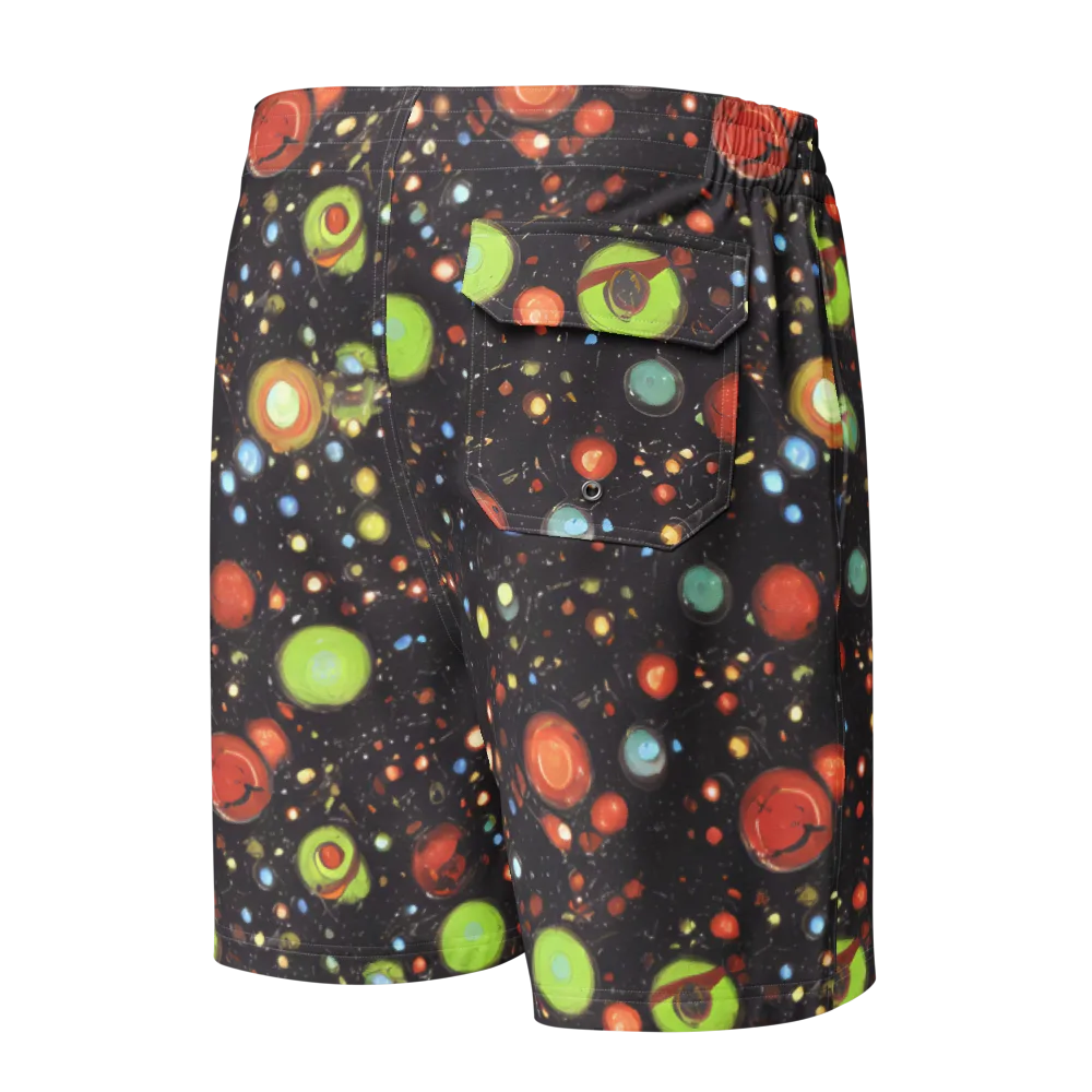 Astral Scatter on Men's Board Shorts — Back
