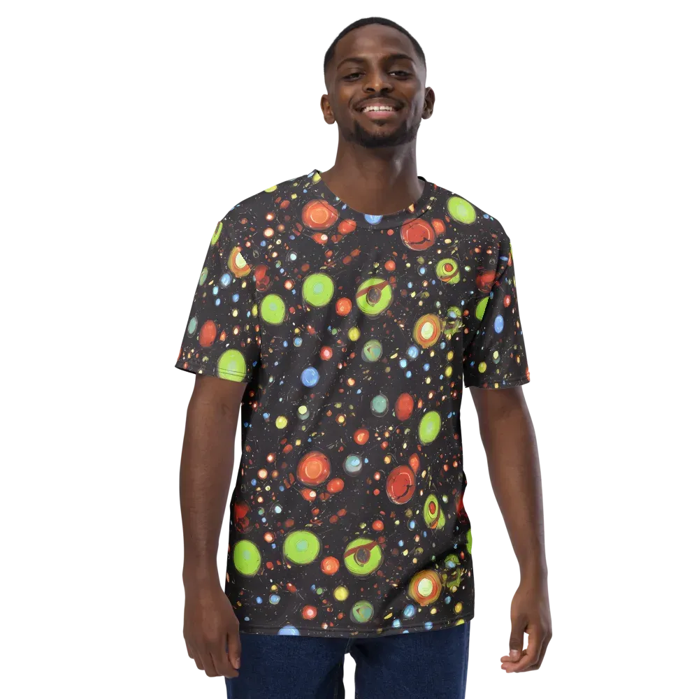 Astral Scatter on Men's Crew Neck T-Shirt — Front