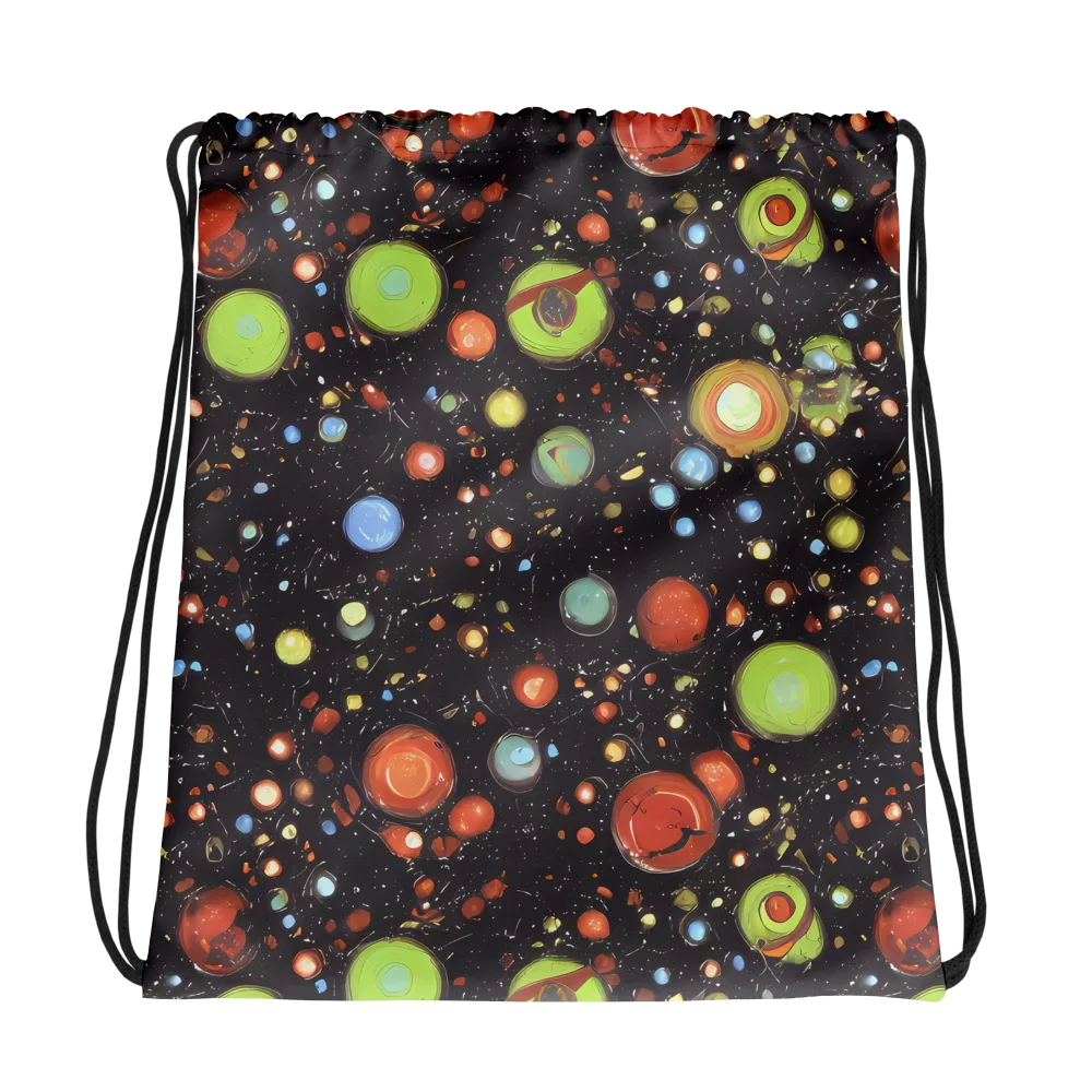 Astral Scatter on Drawstring Bag — Photo