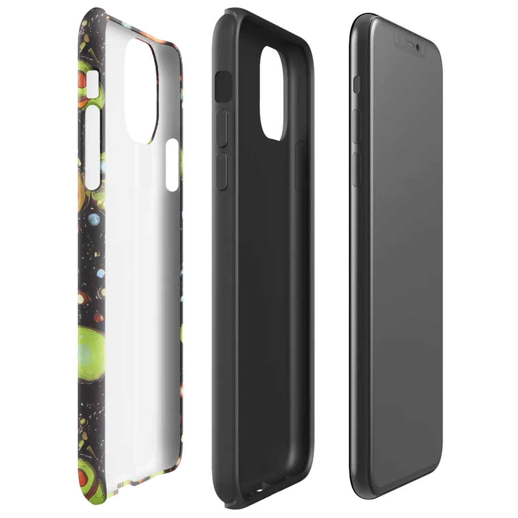 Astral Scatter on Tough Case for iPhone® — Right