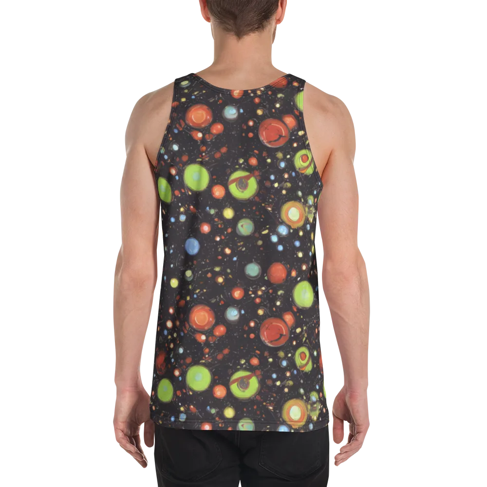 Astral Scatter on Men's Tank Top — Back