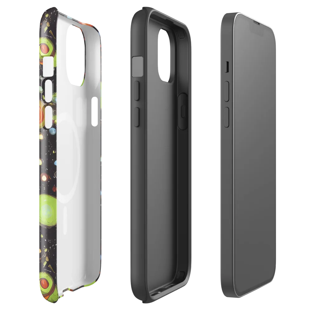 Astral Scatter on MagSafe Tough Case for iPhone® — Front
