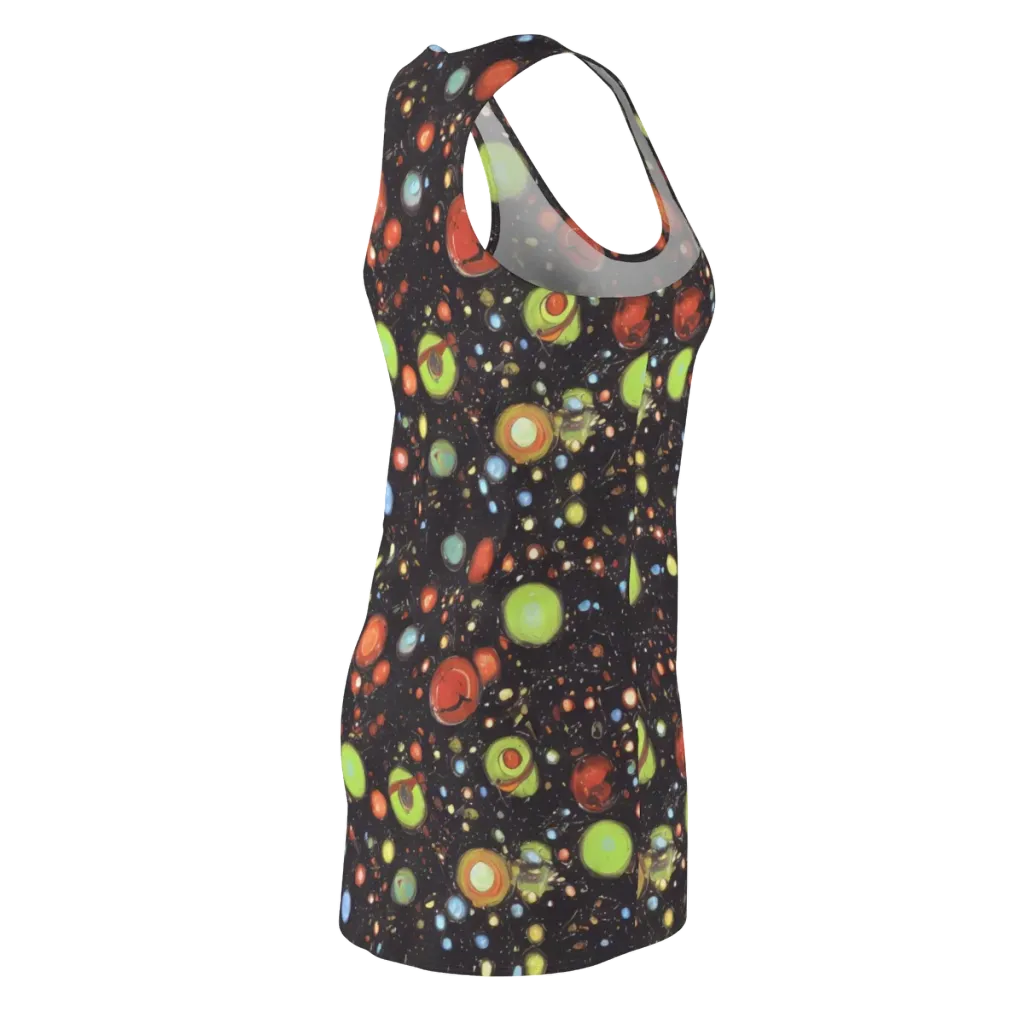 Astral Scatter on Racerback Dress — Back Side