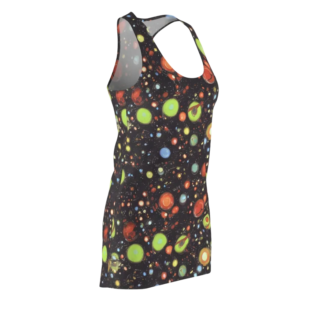 Astral Scatter on Racerback Dress — Front Side
