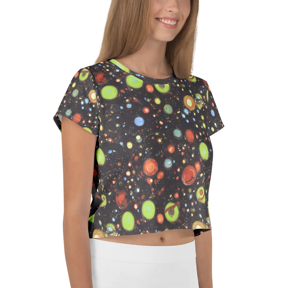 Astral Scatter on Crop Tee — Right