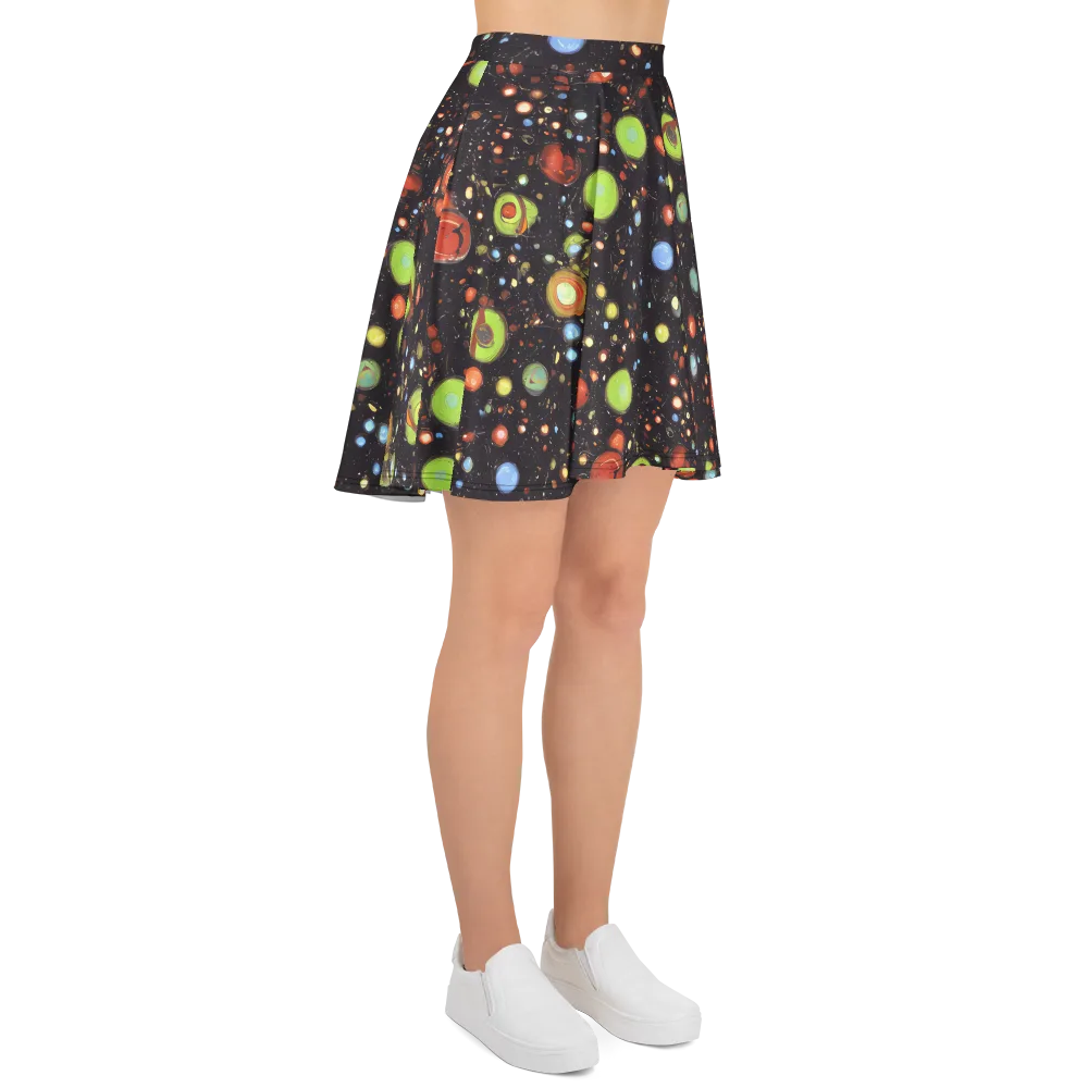 Astral Scatter on Skater Skirt — Right