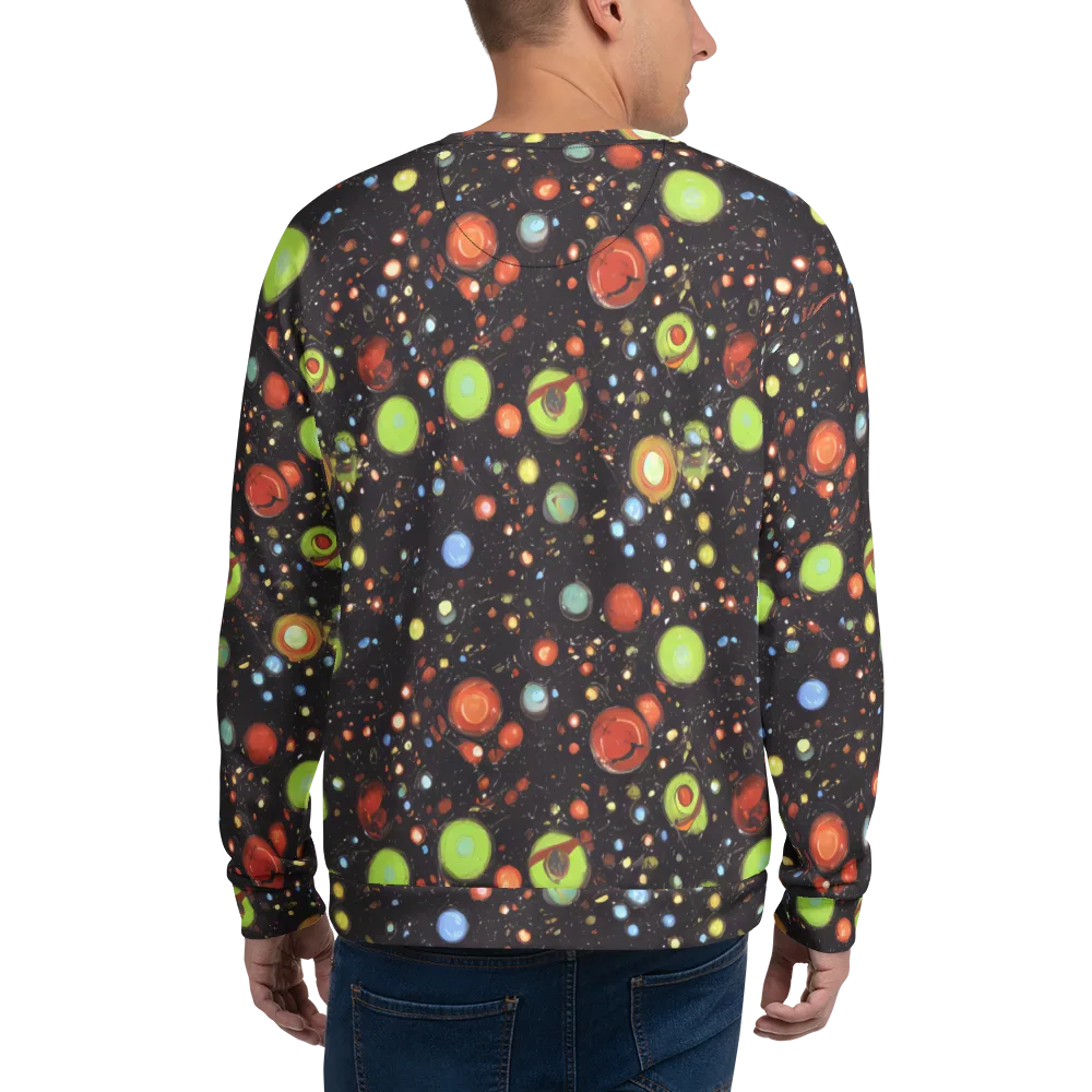 Astral Scatter on Sweatshirt — Back