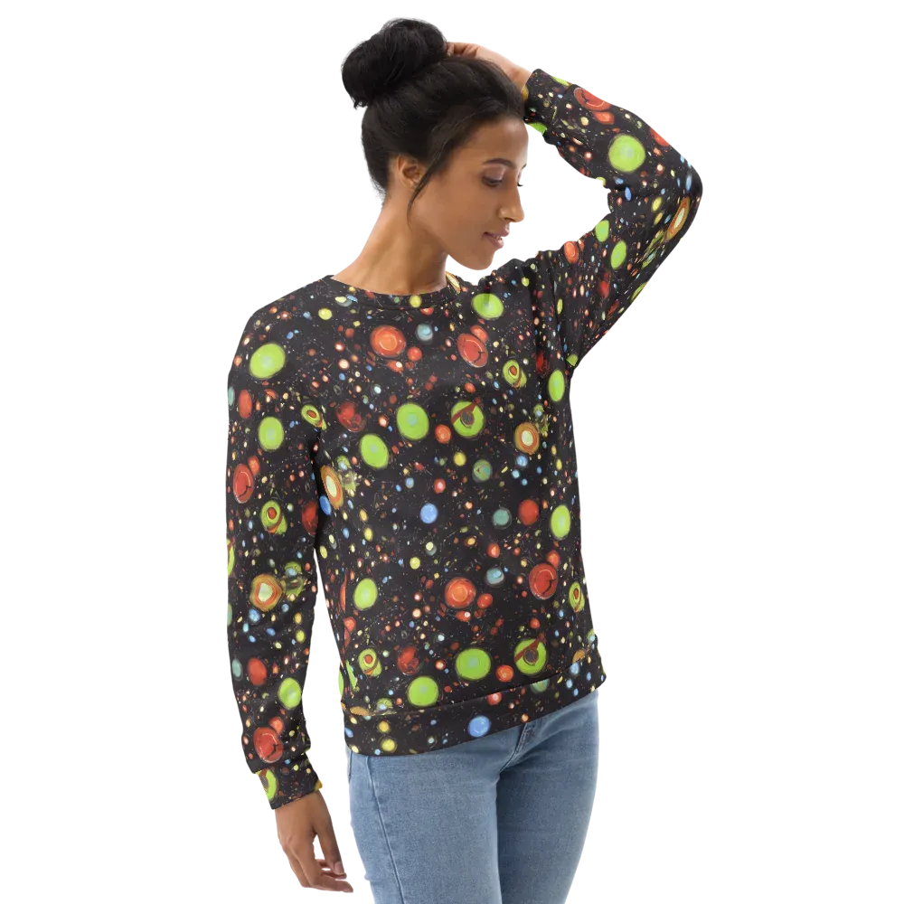 Astral Scatter on Sweatshirt — Right Front