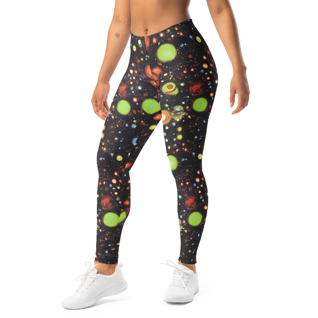 Astral Scatter on Leggings — Left Front