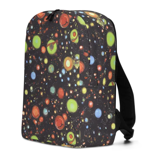 Astral Scatter on a Minimalist Backpack