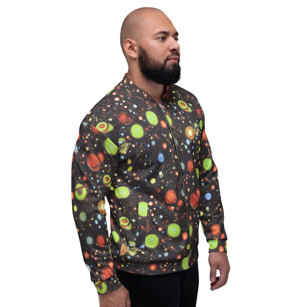 Astral Scatter on Bomber Jacket — Right