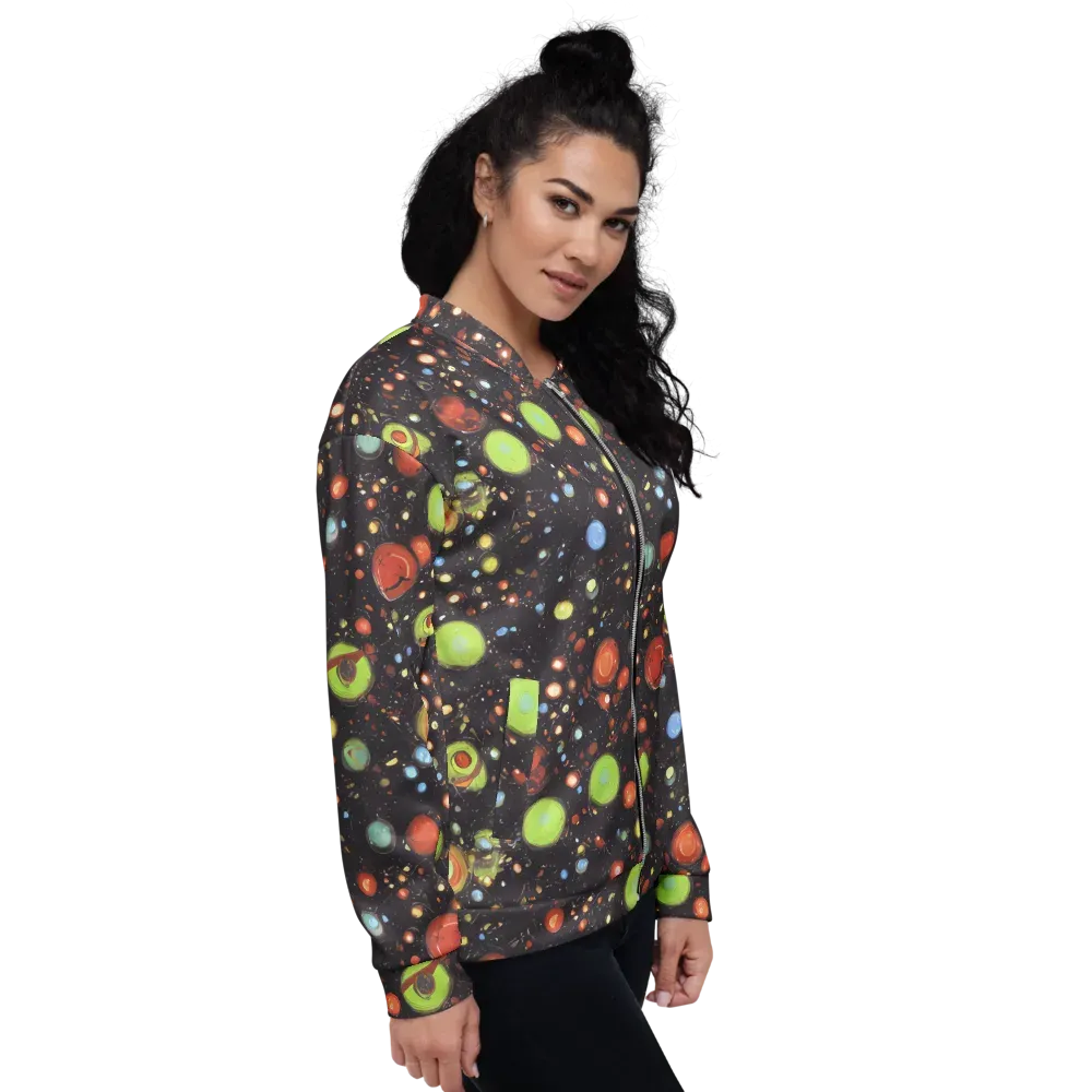 Astral Scatter on Bomber Jacket — Right