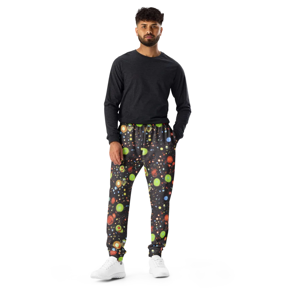 Astral Scatter on Men's Joggers — Front
