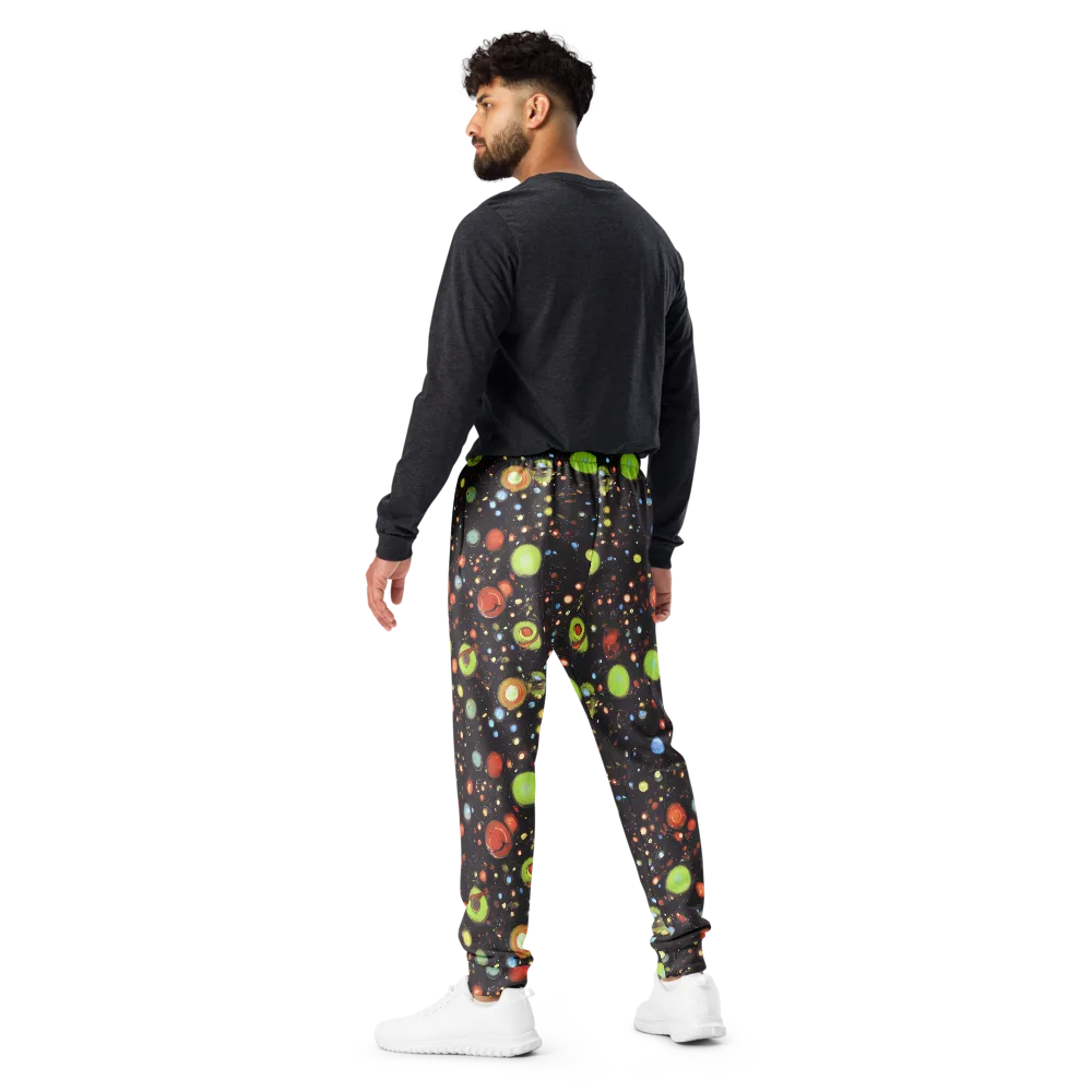 Astral Scatter on Men's Joggers — Back
