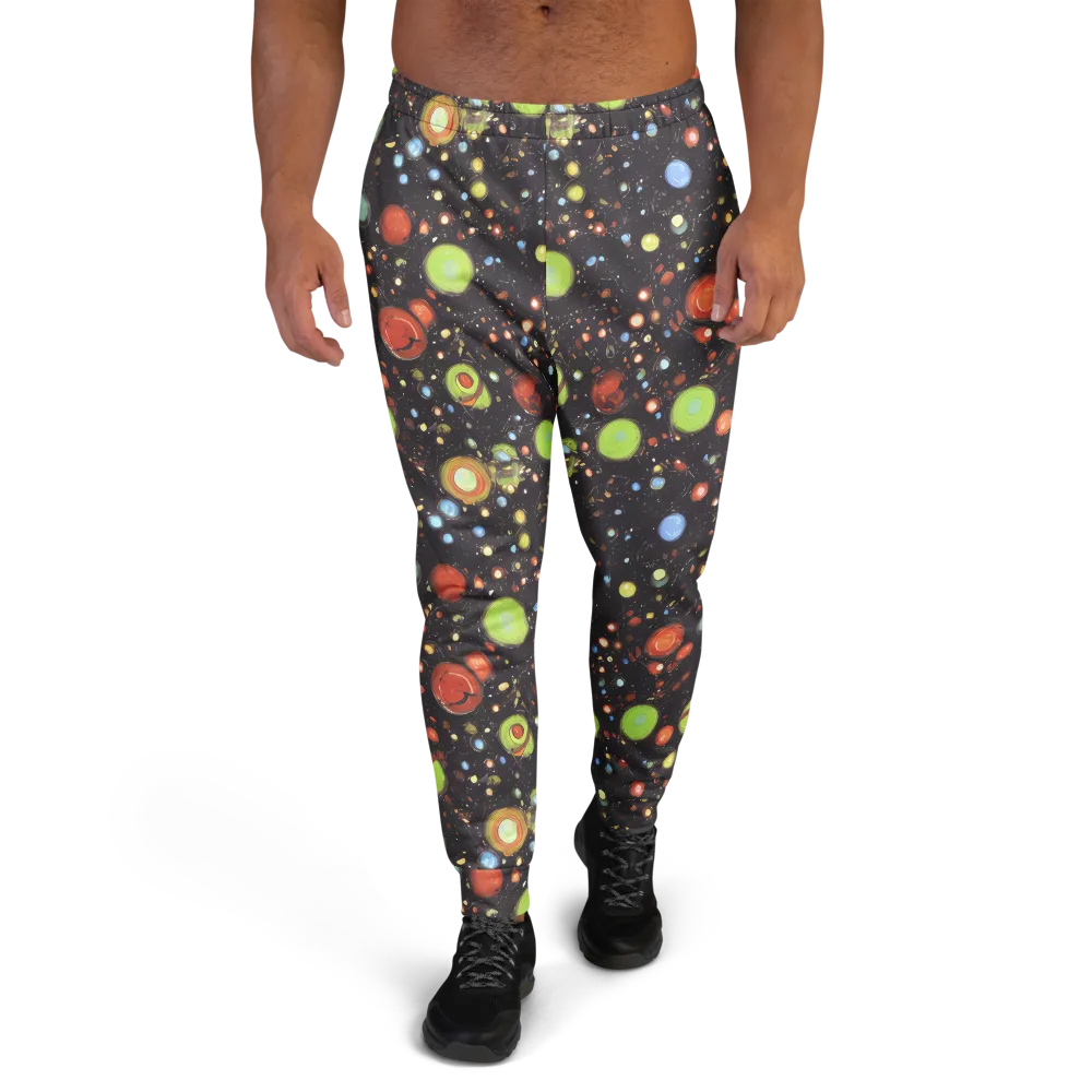 Astral Scatter on Men's Joggers — Front