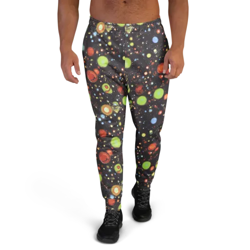 Astral Scatter on a Men's Joggers