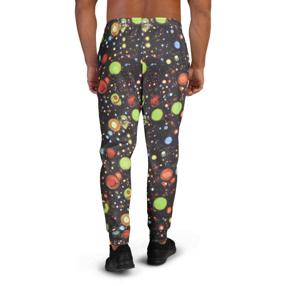 Astral Scatter on Men's Joggers — Back
