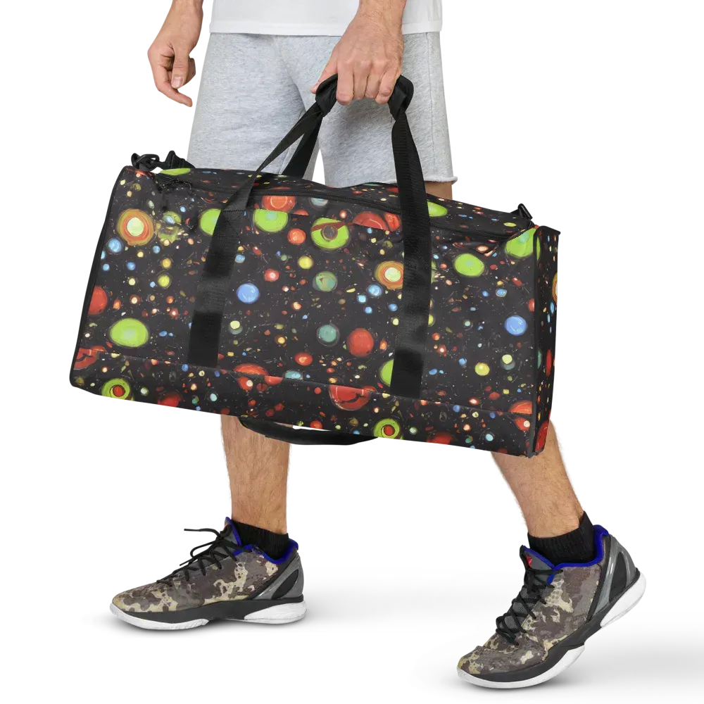 Astral Scatter on Duffle Bag — Front
