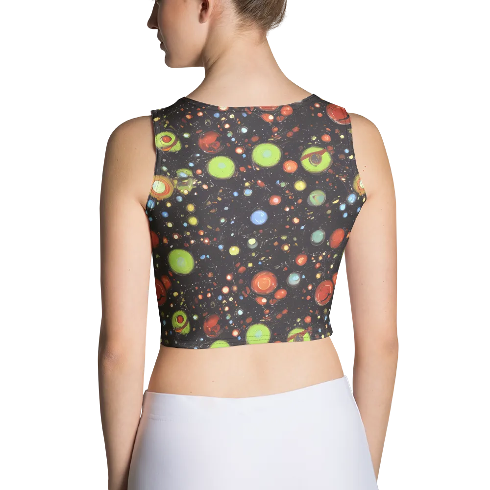 Astral Scatter on Crop Top — Back