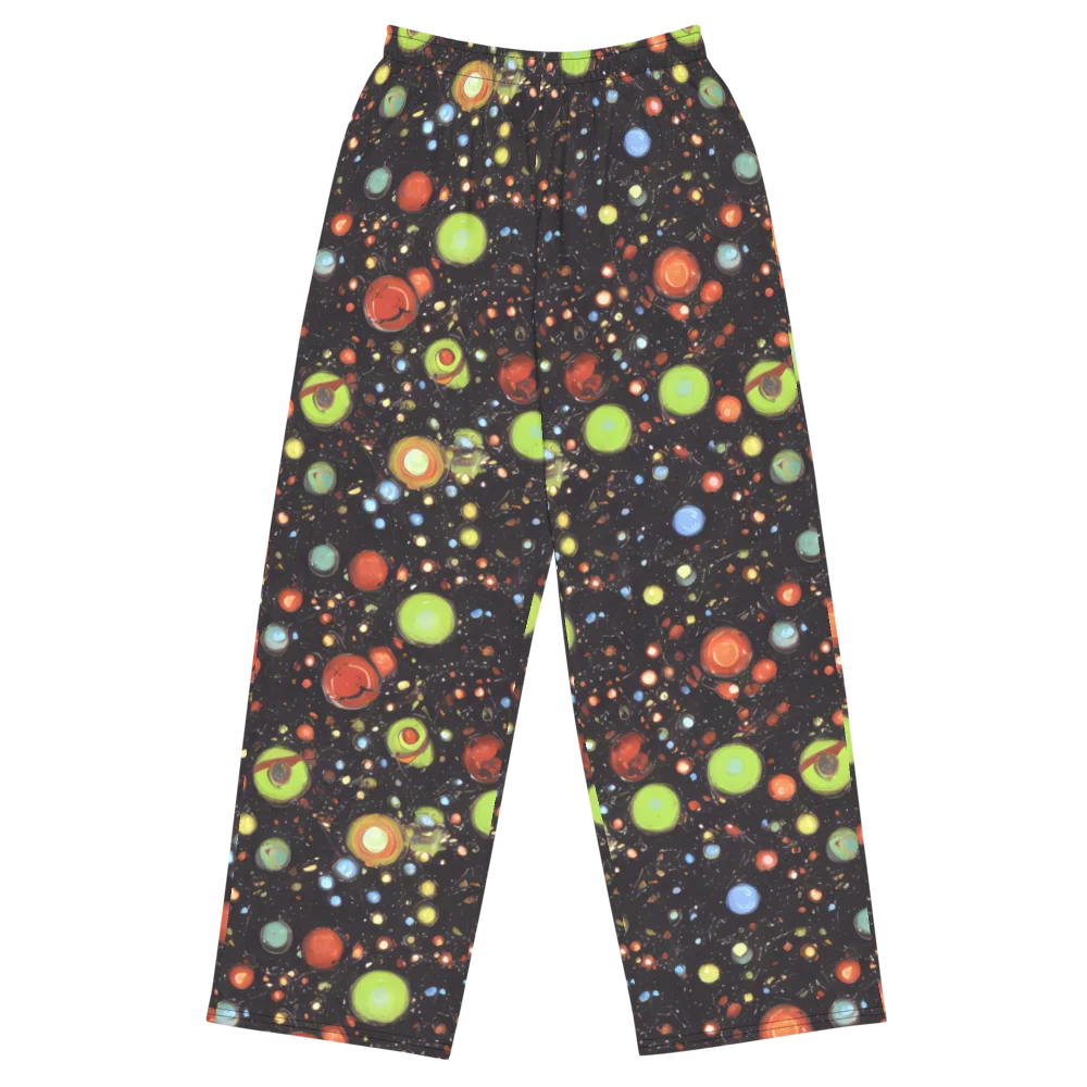 Astral Scatter on Wide-Leg Pants — Front