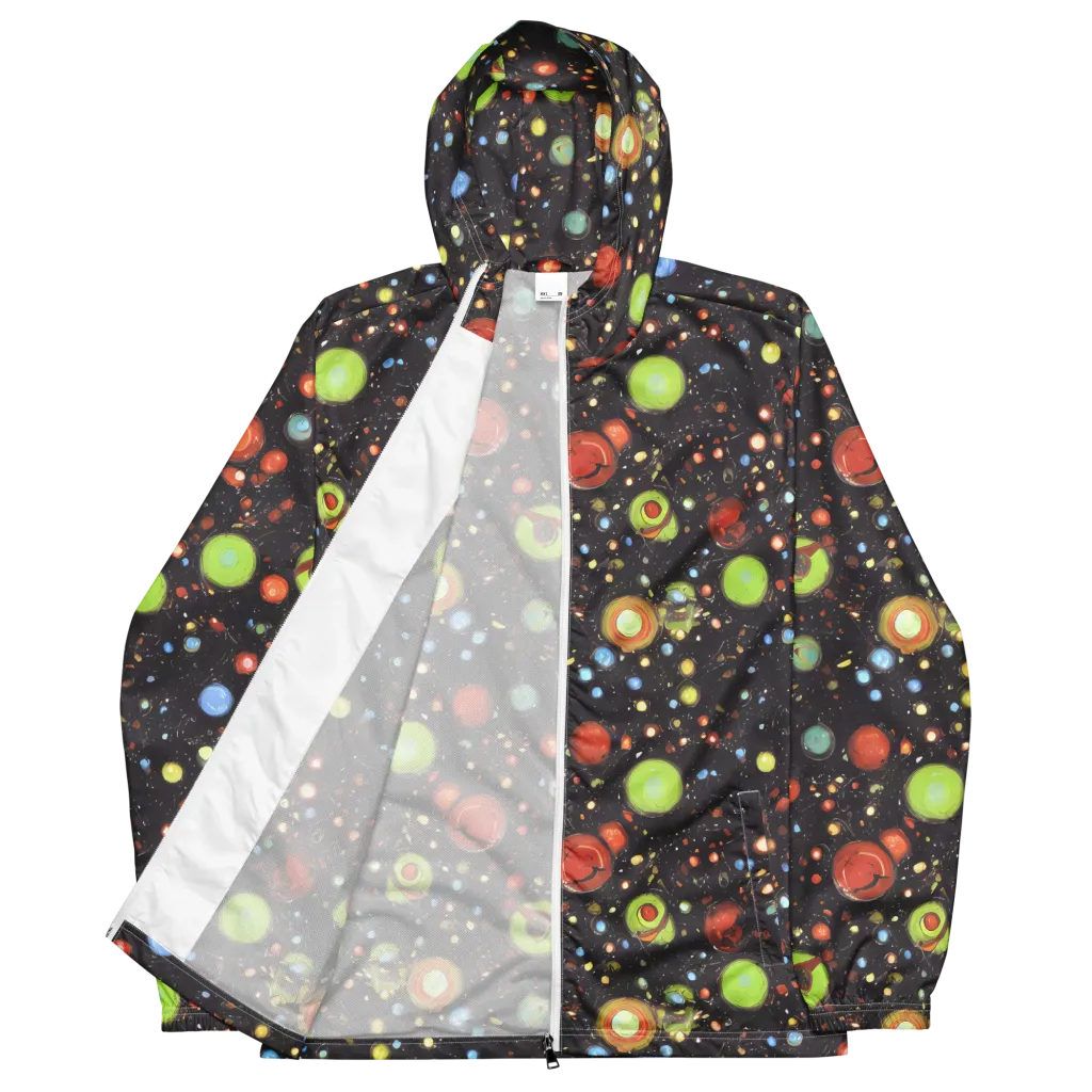 Astral Scatter on Men's Windbreaker — Front